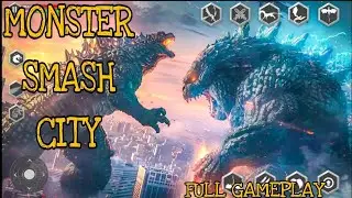 Monster Smash City Full Gameplay