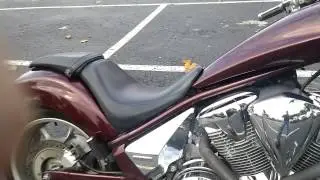 Honda fury custom hotrod exhaust
