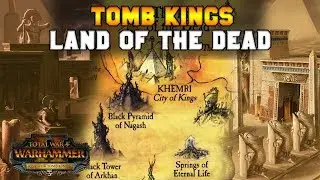 Nehekhara: The Land of the Dead - Tomb King Cities & Lore | Total War: Warhammer 2