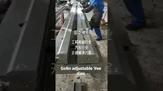 Golin adjustable vee dies