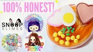 100% HONEST Famous + Underrated Instagram Slime Shop Review! Non-Famous US Slime Package Unboxing