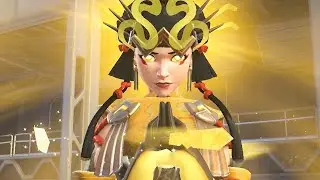 Kiriko Amaterasu Mythic Skin in game - Overwatch 2