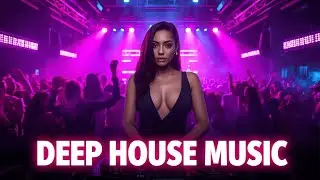 Deep House City Lights ✨ Chill Deep House Beats with Neon Atmosphere
