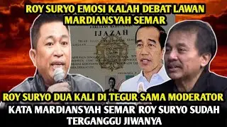 EMOSI ROY SURYO TAK TERKENDALI DI KATAIN MARDIANSYAH SEMAR TERGANGGU JIWANYA