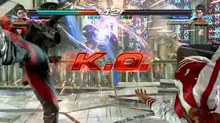Hwoarang's Power Blast