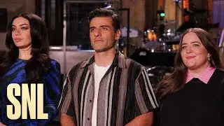Oscar Isaac and Aidy Bryant Love Charli XCX&rsquo;s Accent - SNL