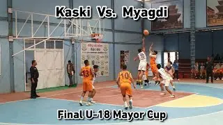 Kaski Vs. Myagdi | Final | U-18 Kirtipur Mayor Cup 2024