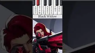 Black Widow VS Magik | Who has the better jingle? #marvelrivals  #music #piano