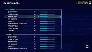 Updated Madden 21 Sliders And Settings (2/10/21)