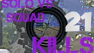 Intense ending s&oacute;lo VS squad Pubg Mobile