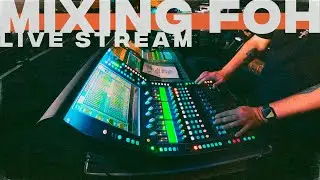 Mixing a Metal band in an Outdoor Theatre LIVE (While She Sleeps live in Brisbane, Australia)