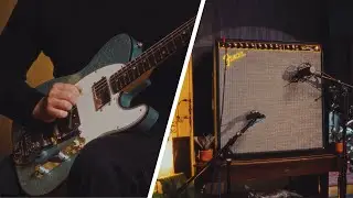 Fender Jack White Pano Verb Combo | Fender Custom Shop CuNiFe Telecaster Custom Aged Firemist Silver