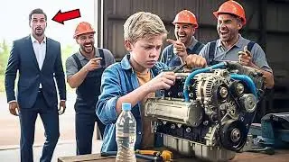 Does This Engine Run on Water?&rdquo; &mdash; Boy Mechanic Shocks Everyone! 🚀