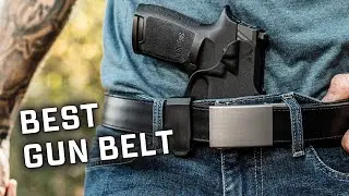 Best Gun Belt To Carry a Heavy Pistol - Best Tactical Belts