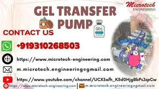 Gel transfer pump, Sugar syrup transfer pump, rotary positive displacement pump, Ss gear pump