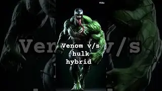 Venom v/s hulk hybrid #Venom#Hulk #HybridHeroes #MarvelMagic