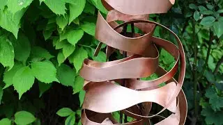 How to make an abstract sculpture out of copper