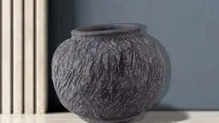 Making Cement Relief Pots Easy And Fast ll Rustic Flower Pots Ideas