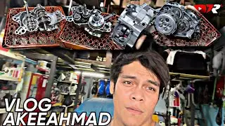Vlog AkeeAhmad Edisi :  Pasang Engine Flat Track RXZ