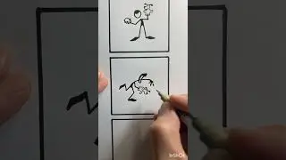 The Wordless Comic Strip, PENMEN&reg; by Gary Blehm  #draw #drawing #doodle #drawings  #doodles #Penman