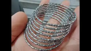 Stainless steel bangle making machine