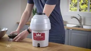 Waste King L-3300 Garbage Disposal with Power Cord, 3/4 HP