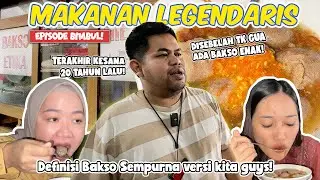 KULINER LEGENDARIS BIMBUL!! SETELAH 20 TAHUN LEBIH GAK MAKAN INI JADI SEDIH KEINGET SEKOLAHAN