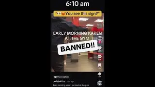 ** UPDATE ** BANNED from the Gym!