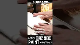 What&rsquo;s the Best Surface for Oil Painting Beginners ?  #paintingtechniques #beginnerarttips