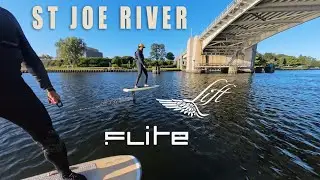 Morning River Ride #efoil #foilboard #fliteboard #liftfoils #insta360x4