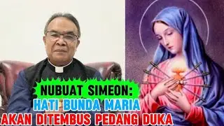 Bila Hatimu Menderita, Satukanlah dengan Hati Santa Maria yang Telah Ditembus Tujuh Pedang Duka‼️