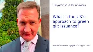 What is the UK's approach to green gilt issuance?