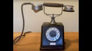 How to remove the case of a Deutsche Reichspost Siemens ZBSA 19 rotary dial telephone
