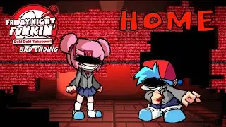 FNF Doki Doki Takeover BAD ENDING: Home (Natsuki)