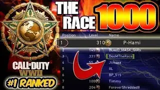 #1 Ranked Player In The World | The Race To Master Prestige Level 1000 | COD : WWII (LEVEL 510)