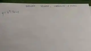 Derivata seconda, convessit&agrave; e flessi