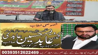 Professor Abid hussain Abdi sahab  khitab italy  Jashan Molood kaaba@abbasalamdar3644 