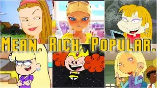 Why Cartoons Love the Rich, Mean Girl Trope