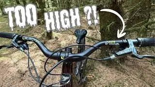 BURGTEC 65mm Josh Bryceland Ride High Bars!! | Santa Cruz Nomad! | LOAMERS !!