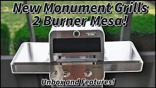 Monument Grills New Mesa 2 Burner Unboxing! Sleek and Compact!