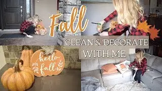 FALL CLEAN AND DECORATE WITH ME 2019  //  EXTREME CLEANING MOTIVATION  //  FALL DECORATING IDEAS
