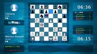 Chess Game Analysis: Mariusz Dorocki - Cilenerg : 1-0 (By ChessFriends.com)