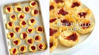 Brie Phyllo Cups