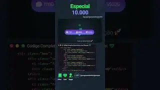 código completo no meu telegram 🔥 #frontend #programacao #aprenderprogramar #desenvolvimentoweb