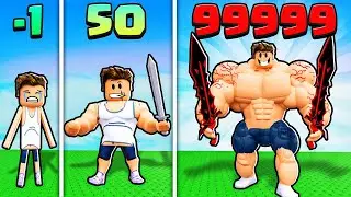 Roblox But I Get Stronger EVERY FIGHT..