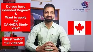 Possibility of Canada Study visa after extended degree! visa success with backlogs & study gap!!!