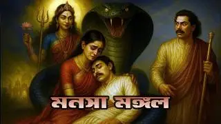 মনসামঙ্গল ফুল স্টোরি | Behula Lakhindar Full Story | Animated Bengali Stories | Manasa Full Story