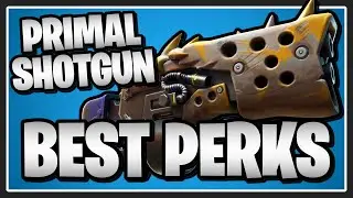 The BEST PERKS for the Primal Shotgun in Fortnite Save the World!