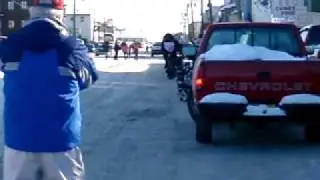Rick Swenson arriving in Nome!