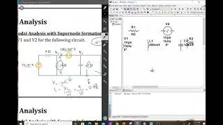 Analysing AC Circuit in MULTISIM